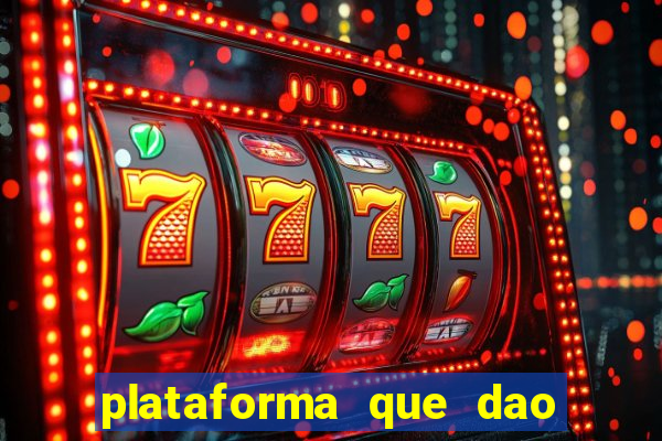 plataforma que dao bonus de cadastro